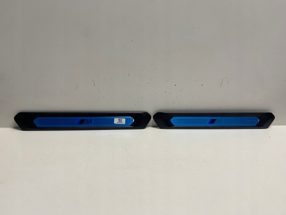 BMW OE BMW X3 G01 X4 G02 M-PAKIET LISTWY NAKŁADKI PROGOWE WEWNĘTRZNE FOLIA 8068487 STAJNIA 6956 BMW X3 G01 X4 G02 M-ПАКЕТ ПЛАНКИ ПОРОГОВІ НАКЛАДКИ ВНУТРІШНІ ПЛІВКА 8068487