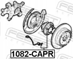 Febest 1082-CAPR Задня маточина колеса 1082-capr febest chevrolet captiva