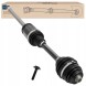 Китай abc-25.11w/25 ПІВОСЬ ПРАВА передня BMW 5 F10, F11 09-, 6 F06, F12, F13 XDRIVE