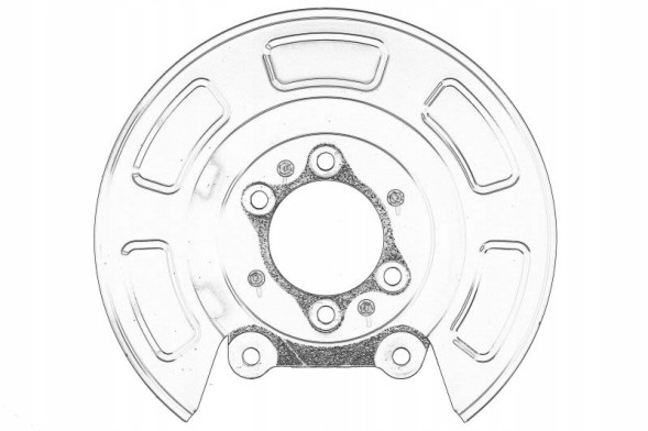 Китай 1185612599 Анкерний диск P задній підходить: HYUNDAI I20 I, I20 II, KIA VENGA 1.0-1.6D