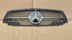 Mercedes-Benz OE GRILL ATRAPA CHŁODNICY MERCEDES CLA C118 LIFT AMG SZARY Муляж решітки радіатора GRILL Mercedes CLA W118 C118 LIFT AMG ПІД КАМЕРУ OE !