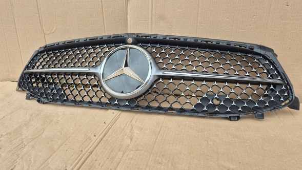 Mercedes-Benz OE GRILL ATRAPA CHŁODNICY MERCEDES CLA C118 LIFT AMG SZARY Муляж решітки радіатора GRILL Mercedes CLA W118 C118 LIFT AMG ПІД КАМЕРУ OE !