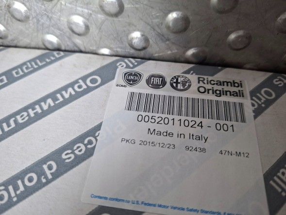 Fiat OE S26340019 КОРПУС ПАЛИВНОГО ФІЛЬТРА З ПІДІГРІВОМ UFI 52011024 FIAT 500 X 1.6 MJET 2016-