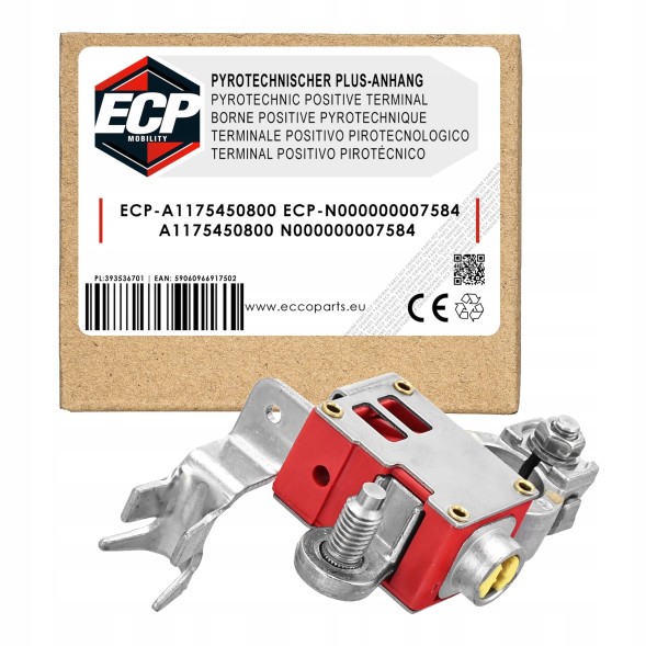 ECP MOBILITY A1175450800 | N000000007584 A1175450800 ПІРОТЕХНІЧНИЙ ПІДКЛЮЧАЧ MERCEDES W176 W246