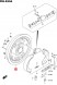 Suzuki OE 53160-81A01, 5316081A01, 53160-81A00, 5316081A00 SUZUKI OE SUZUKI JIMNY АНКЕРНИЙ ДИСК ЗАДНІЙ ЛІВИЙ 5316081A01 ОРИГІНАЛ