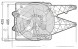 Denso DER09101 Вентилятор охолодження der09101 denso fiat