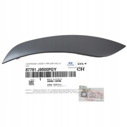 Hyundai OE 87781J9500PGY МОЛДИНГ ДВЕРІ ЛЕЙ ЗАД HYUNDAI KONA