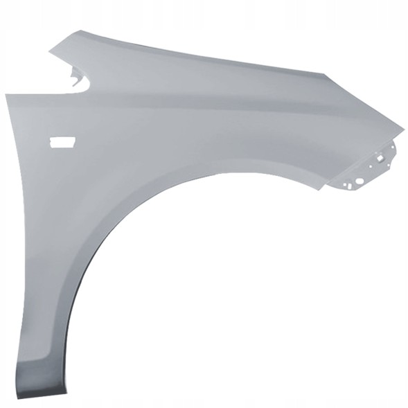 307782551 BLU Бризковик OPEL CORSA D Z157 правий срібний 06-14 передній оцинк StarSilber