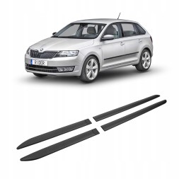 RIDER RD-F-46-6 Бічні молдинги дверей для SKODA RAPID SPACEBACK 2013-2019 ХЕТЧБЕК