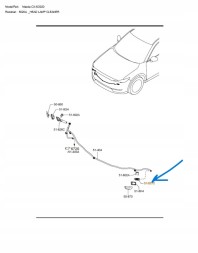 Mazda OE KB8M-5182Y ОМИВКА ОМИВКА MAZDA CX-5 II