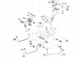 Mercedes-Benz OE A2054705103 ТНВД В БАК MERCEDES C-CLASS 205 E 213 GLC X253 GT R290