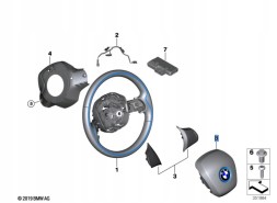 BMW OE 32306870364 Подушка безпеки водія BMW i3 I01 LCI
