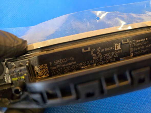 BMW OE QUA10962 Дверна ручка ЛІВА BMW U11 U10 G60 U25 G61 5B5DC07 NFC НОВА
