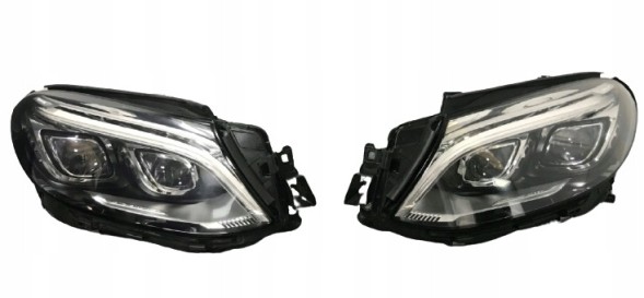 DParts Obudowa reflektora GLE W166 ILS lewa (2015-2019) Корпус рефлекотра балончик лампи full led ils - mercedes gle w166 15-19 лівий