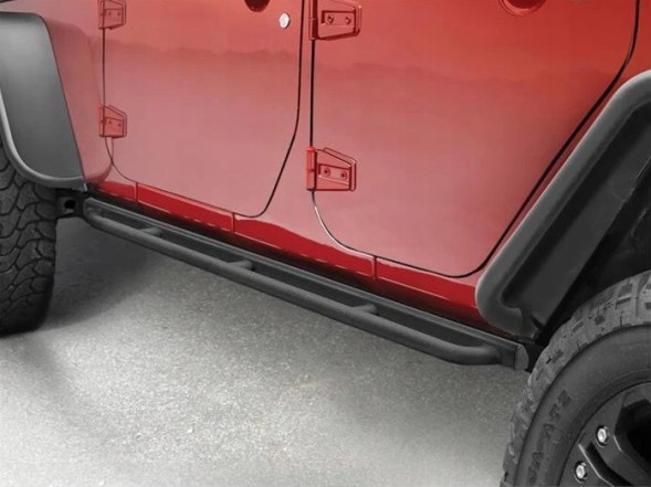 Nomadtech NOM-RB004 Сталеві пороги JEEP WRANGLER JK 2007-2017 2d Anniversary OFFROAD