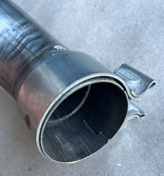 Porsche OE 9Y0253823FC KoproParts Porsche Cayenne 9Y0253823FC Насадка вихлопної труби ліва зовнішня чорна