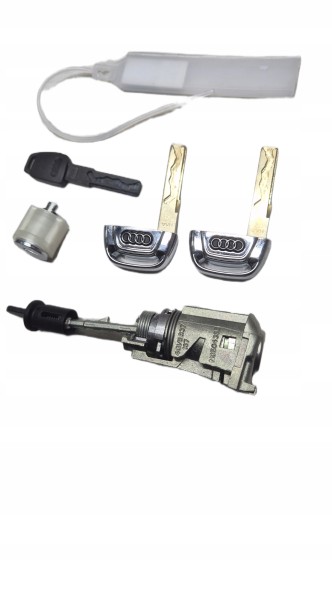 Audi OE ZESTAW NAPRAWCZY GROTY KLUCZYKI WKŁADKI ZAMKA AUDI A6 C7 4G Ключі серцевини замка КОМПЛЕКТ Ремкомплект Audi A6 C7 4G OE 4G0800375C