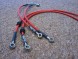 Pizza Brakes Przewody hamulcowe w oplocie Lancer Evo 6 7 8 9 Гальмівні дроти в обплетенні Lancer Evo 6 7 8 9