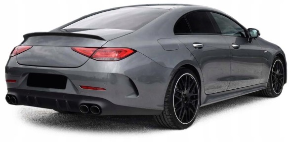 Китай ADSPCLSW257BG Накладка спойлера на люк CLS W257 C257 AMG Style чорний глянсовий ABS