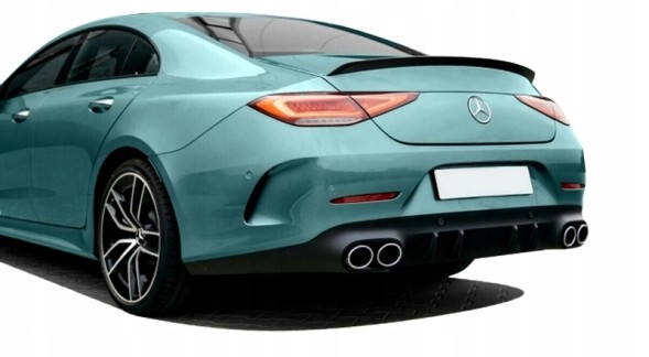 Китай ADSPCLSW257BG Накладка спойлера на люк CLS W257 C257 AMG Style чорний глянсовий ABS