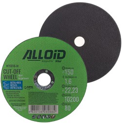 31868 ALLOID Круг відрізний для металу Alloid 41 14А 150x1 6x22 23мм