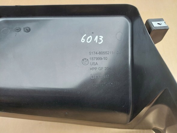 BMW OE BMW X5 F15 40dX MSP KANAŁ POWIETRZA WYSUNIĘTEJ CHŁODNICY LEWY 51748055211 GT6113 BMW X5 F15 40dX M Sport Повітропровід Висунутого Радіатора Лівий 51748055211