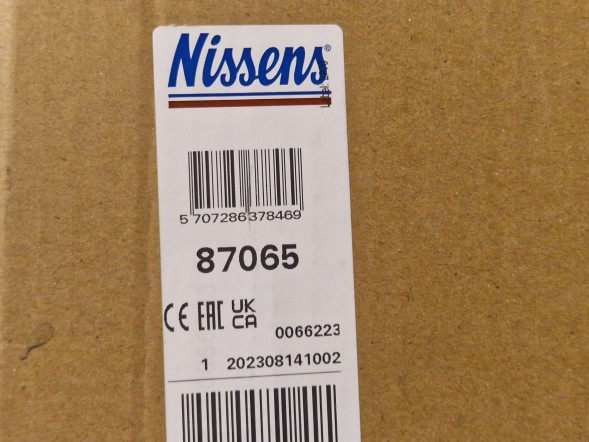 Nissens 86217809 NIS Nis87065 повітродувка citroen c5, c5 і 1.8-3.0 03.01-0 + помічник водія #33