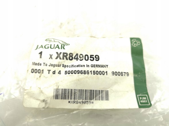 Jaguar OE XR849059 ТРУБА ІНТЕРКУЛЕРА JAGUAR XJ 03-09 XF 09-15 ORI