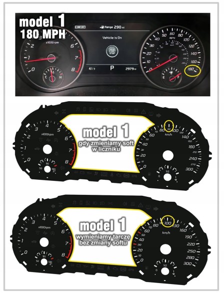 Moman 0089688082263 KIA STINGER Спідометр Циферблати заміни годинників км/год