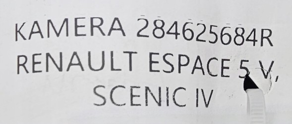 Renault OE 284625684R RENAULT OE ORG НОВА ОРГ КАМЕРА РАДАР ПЕРЕДНЯ RENAULT SCENIC IV 4 2016- 284625684Р