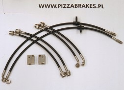 Pizza Brakes Przewody w oplocie HONDA JAZZ II GD GE3 GE2 Провід в обплетенні HONDA JAZZ II GD GE3 GE2
