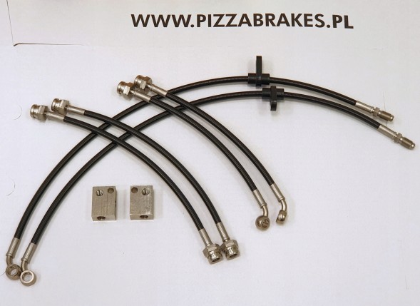 Pizza Brakes Przewody w oplocie HONDA JAZZ II GD GE3 GE2 Провід в обплетенні HONDA JAZZ II GD GE3 GE2