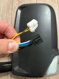 ATG 3513546 Дзеркало Електричне з Підігрівом Довге Ліве для Mercedes Sprinter 907 910