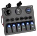 Weber 6wpanelbezp Перемикач панелі 2x USB вольтметр прикурювача
