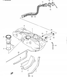 Berg Automotive BERG DA7223 ТРУБКА ЗАЛИВКИ ПАЛИВА SUZUKI SWIFT 1.3 1.5 1.6 05-10