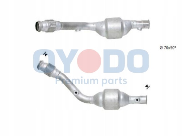 Oyodo 10N0117-OYO Каталітичний нейтралізатор oyodo citroen