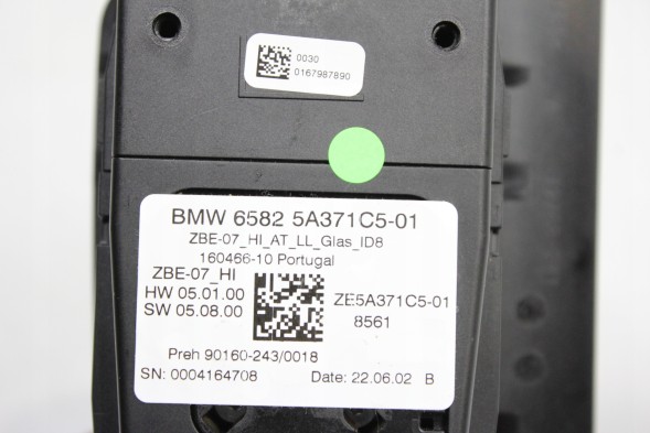 BMW OE 5A371C5 65825A371C5 5B6B589 5B6D4E8 КОНТРОЛЕР IDRIVE BMW G87 М2 G20 G21 G80 G81 М3 G05 X5 G06 X6 G07 LCI G09 XM