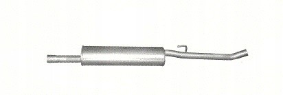 Ferroz 16.184 Глушник центральний citroen c8 peugeot 807 об'єм 2.0 02-07 р.Р.