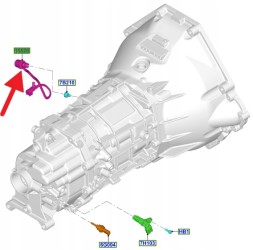 Ford OE FR3V-15520-AA FR3Z15520A ВИМИКАЧ ЛІХТАРЯ ЗАДНЬОГО ХОДУ FORD MUSTANG 2021-2023 OE 1939425 _ FR3V-15520-AA