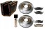 DKM ALL8206B Диски гальмівні колодки CHRYSLER VOYAGER DODGE CARAVAN III GS 1995-2000 ПЕРЕДНІ 282мм