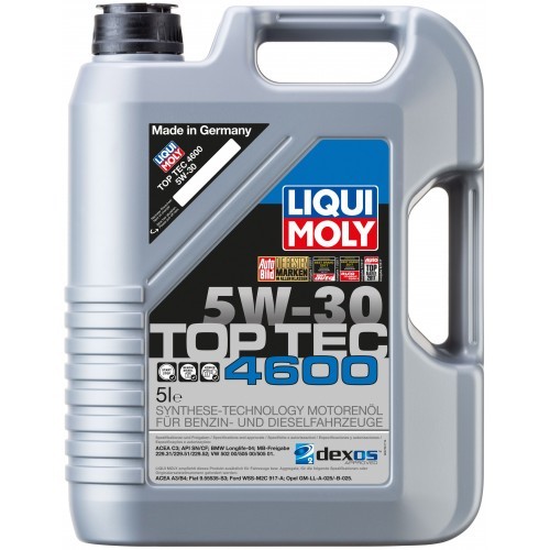 8033 LIQUI MOLY Моторна олива Liqui Moly Top Tec 4600 5W 30 5л