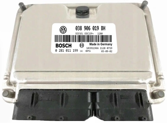 Bosch 038906019BH 0281011199.B.H КОМП'ЮТЕР VW SHARAN 038906019BH 0281011199 IMMO OFF