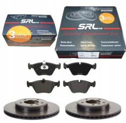 SRLine SRL DA3472 SRL ПЕРЕДНІ ДИСКИ, КОЛОДКИ BMW 3 E46 330i 330d 325x25