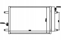 Nissens 86220181 NIS Nis94575 охолоджувач кондиціонера (з осушувачем) for + помічник водія #33