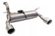 Xforce ESJW18VKCS Вихлопна система axle-back 2,5 дюйма з глушником Varex, нержавіюча сталь для Jeep Wrangler