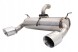Xforce ESJW18VKCS Вихлопна система axle-back 2,5 дюйма з глушником Varex, нержавіюча сталь для Jeep Wrangler