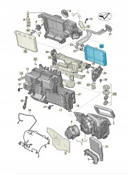 Volkswagen OE 8B3820037A Теплообмінник ASO VW AUDI