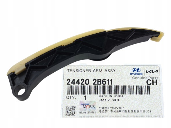 Hyundai OE WB/244202B611/244312B620/2441025001/243212B200/ORYGINAŁ HYUNDAI KIA ГРМ БАЗОВИЙ КОМПЛЕКТ 2x НАПРЯМНА НАПИНАЧ ЛАНЦЮГ ОРИГІНАЛ