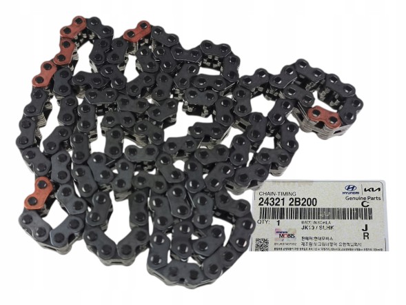 Hyundai OE WB/244202B611/244312B620/2441025001/243212B200/ORYGINAŁ HYUNDAI KIA ГРМ БАЗОВИЙ КОМПЛЕКТ 2x НАПРЯМНА НАПИНАЧ ЛАНЦЮГ ОРИГІНАЛ