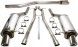 TA-Technix 02AU034-10D-1 Спортивна вихлопна система 2х100мм TA TECHNIX AUDI A6 C5 (4B2) 1.8T QUATTRO